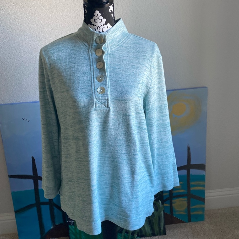 Soft surroundings long sleeve top